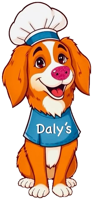 Daly's chef-dog mascot